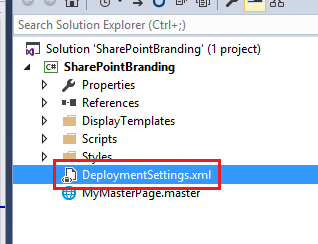 5 Deployment Settings File